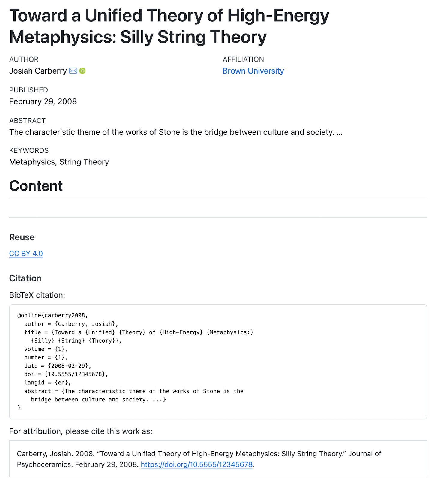 Screenshot of the HTML preview from the document with the above metadata.