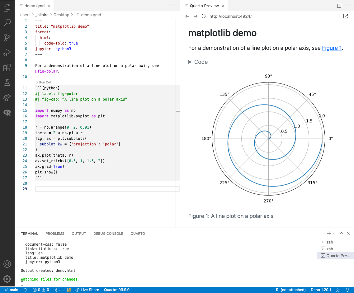 Quarto - Visual Studio Marketplace